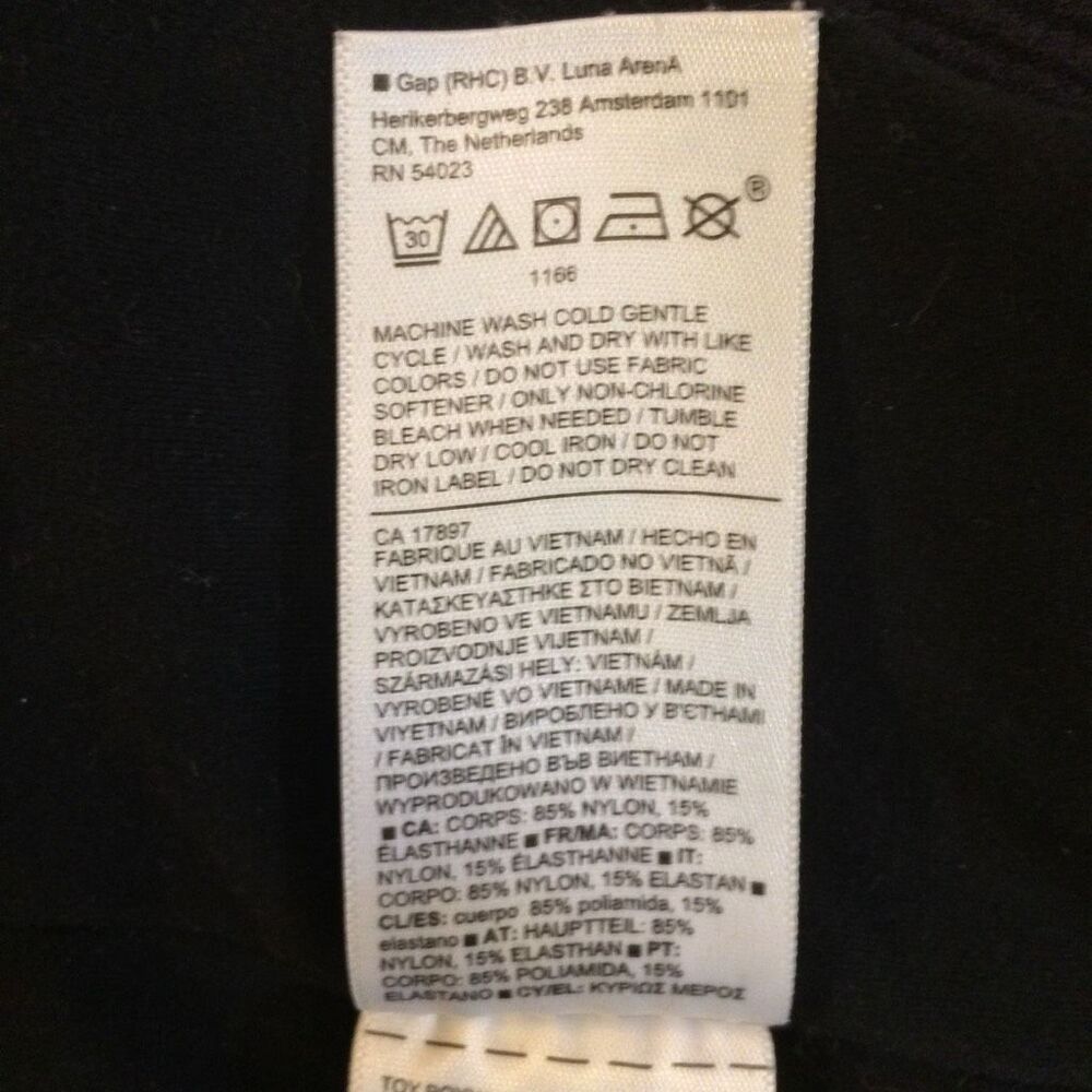 Athleta elation rib tight leggings black medium - Picture 11 of 12